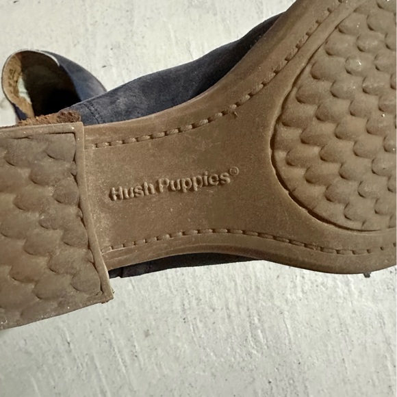 Hush Puppies Navy Blue Suede Women’s Ankle Boots, Size 7 (24.5cm) - Picture 8 of 8